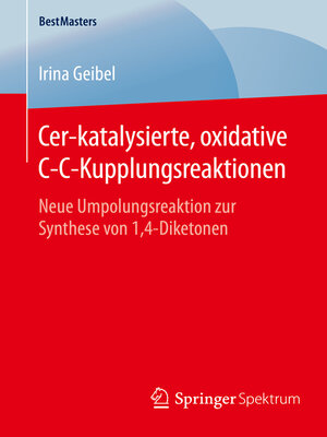 cover image of Cer-katalysierte, oxidative C-C-Kupplungsreaktionen